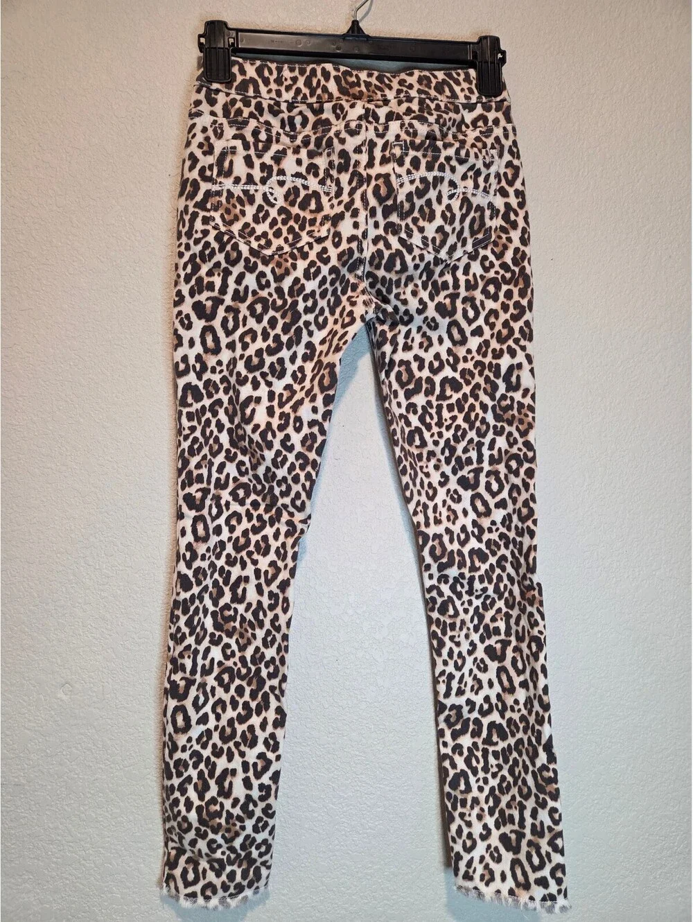 Justice Mid Rise Leopard Print Leggings Size 12